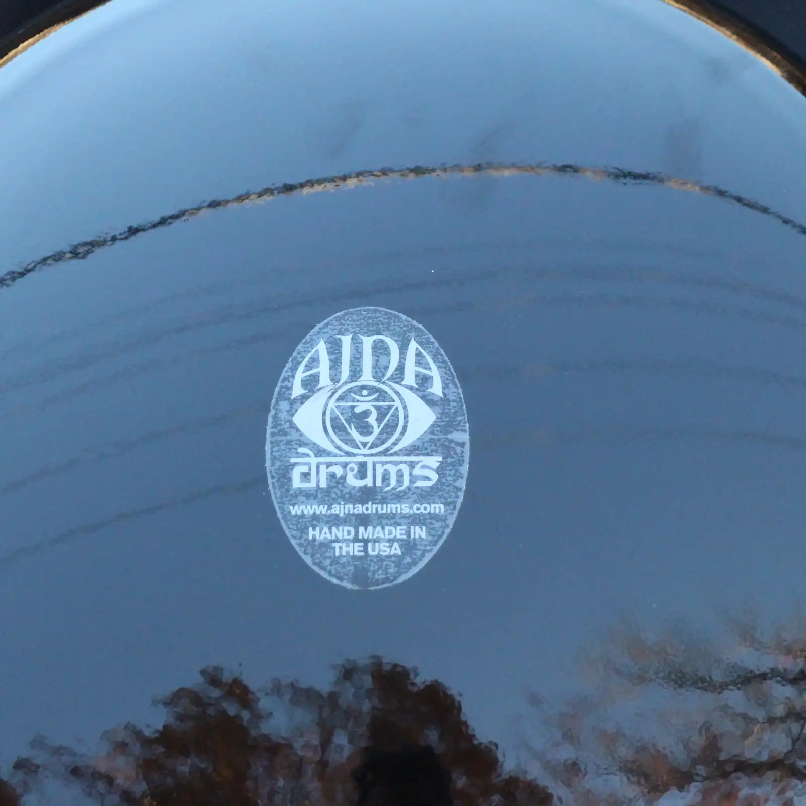 Thumbnail: Ajna 16" 12 Tone Steel Tongue Drum Candy Lime Burst E Hijaz