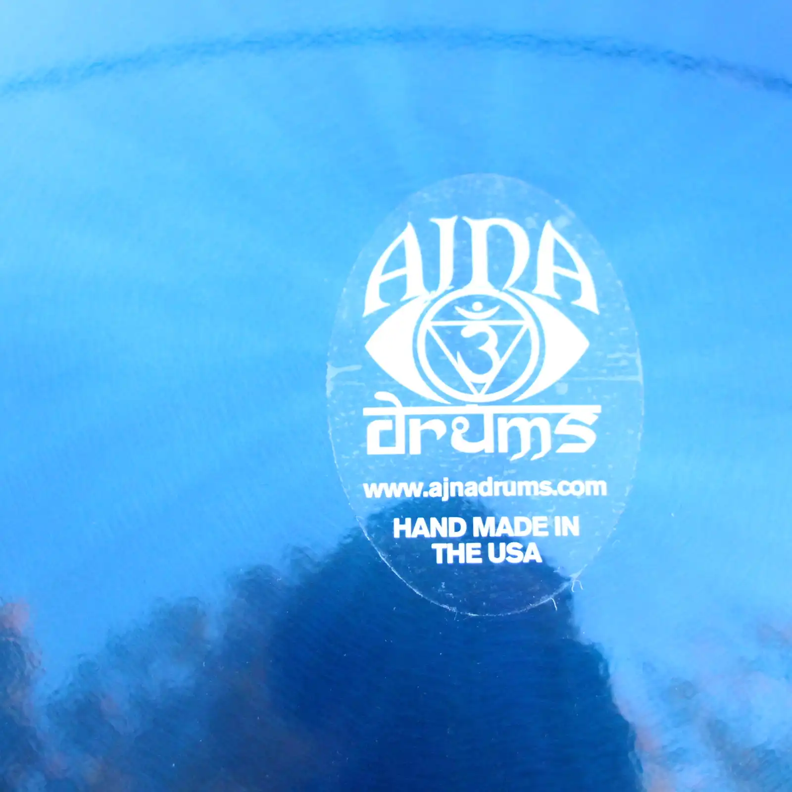 Thumbnail: Ajna 16" 12 Tone Steel Tongue Drum Candy Blue F Lydian