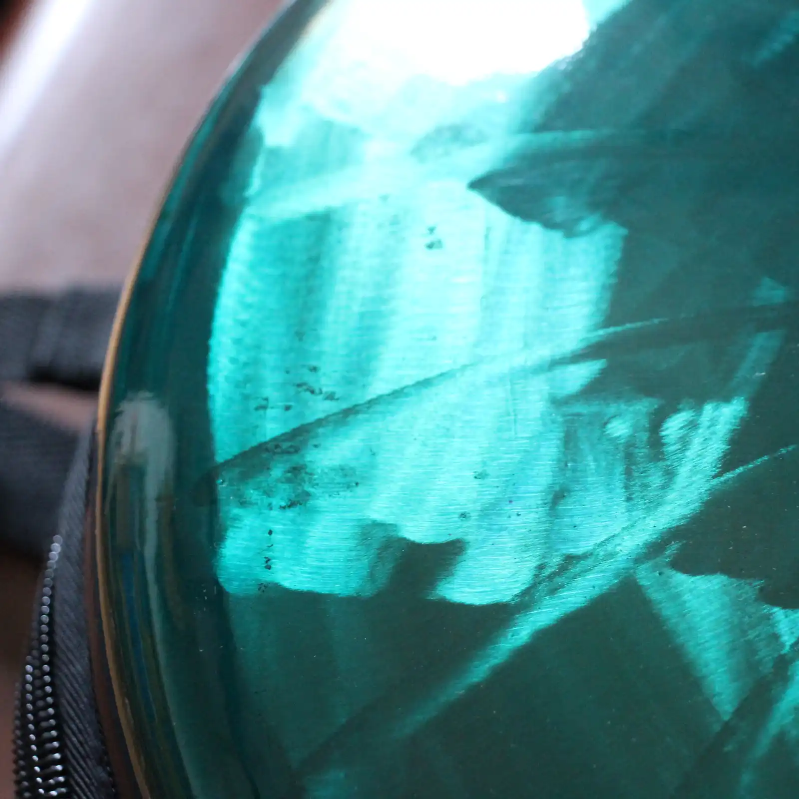 Thumbnail: Ajna 16" 12 Tone Steel Tongue Drum Candy Teal F Lydian