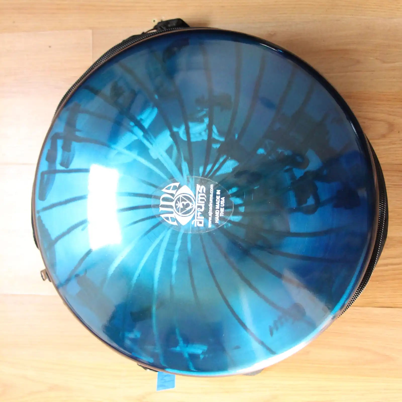 Thumbnail: Ajna 16" 12 Tone Steel Tongue Drum Sapphire Burst F Lydian