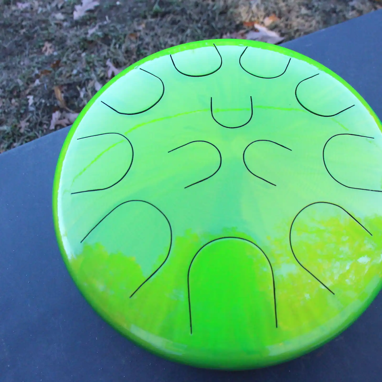 Thumbnail: Ajna 16" 12 Tone Steel Tongue Drum Candy Lemon E Hijaz