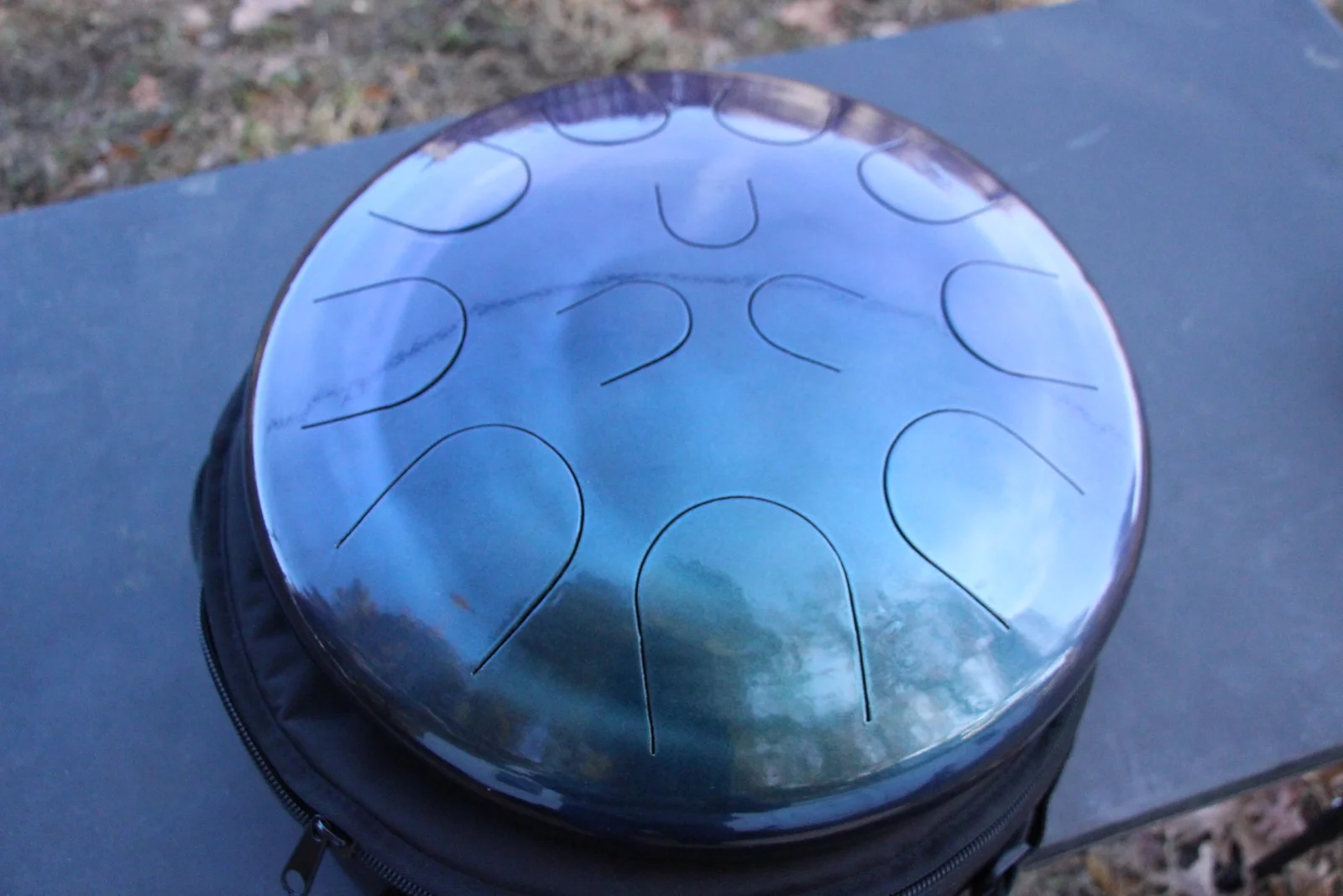 Ajna 16" 12 Tone Steel Tongue Drum Galaxy F Lydian