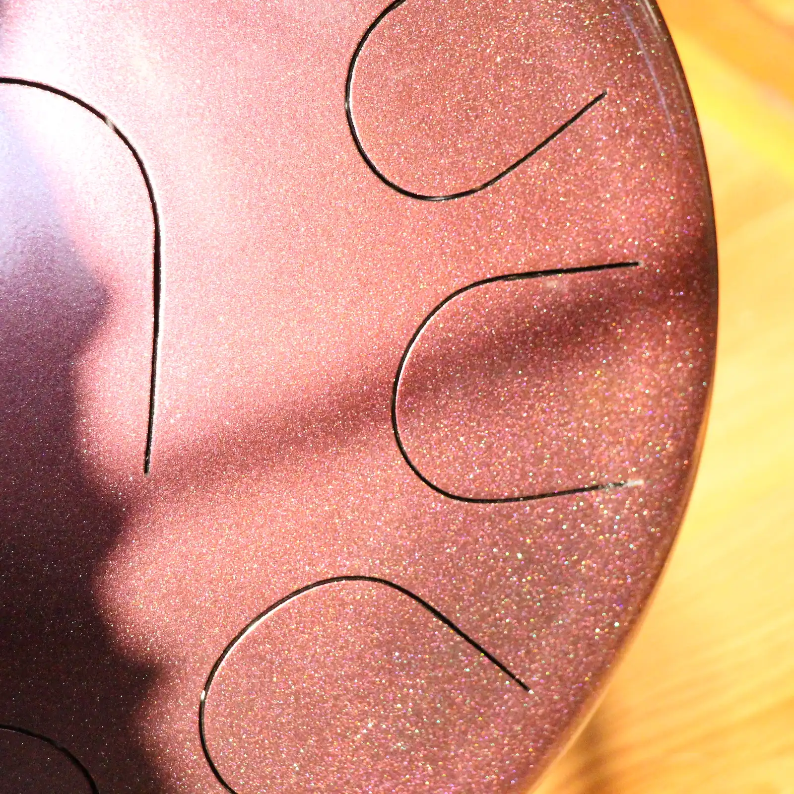 Thumbnail: 16" 23 Tone Ajna Tongue Drum Chamele C N Min/D Maj