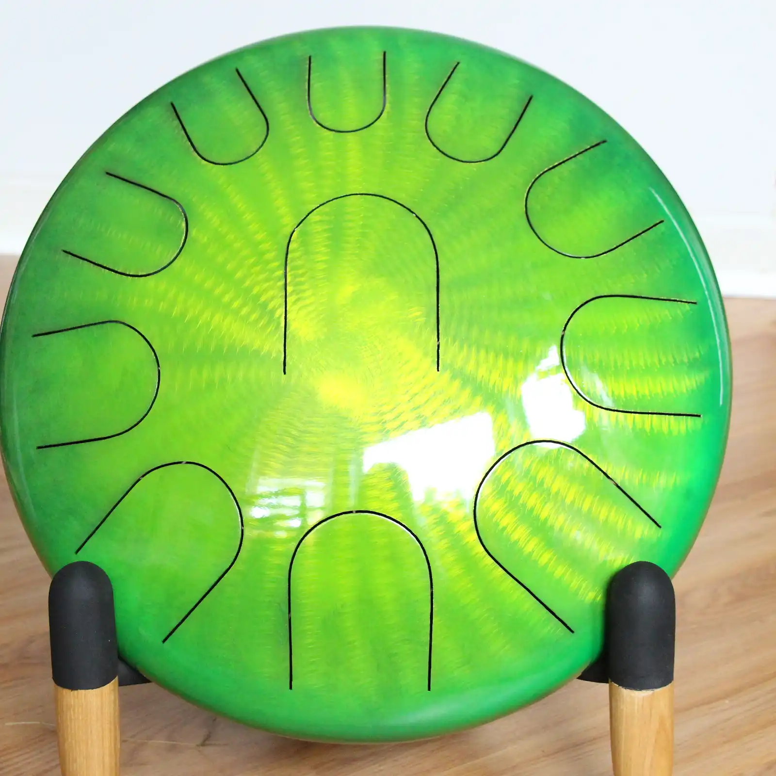 Thumbnail: 16" 23 Tone Ajna Tongue Drum Cndy Lime Major/Doria