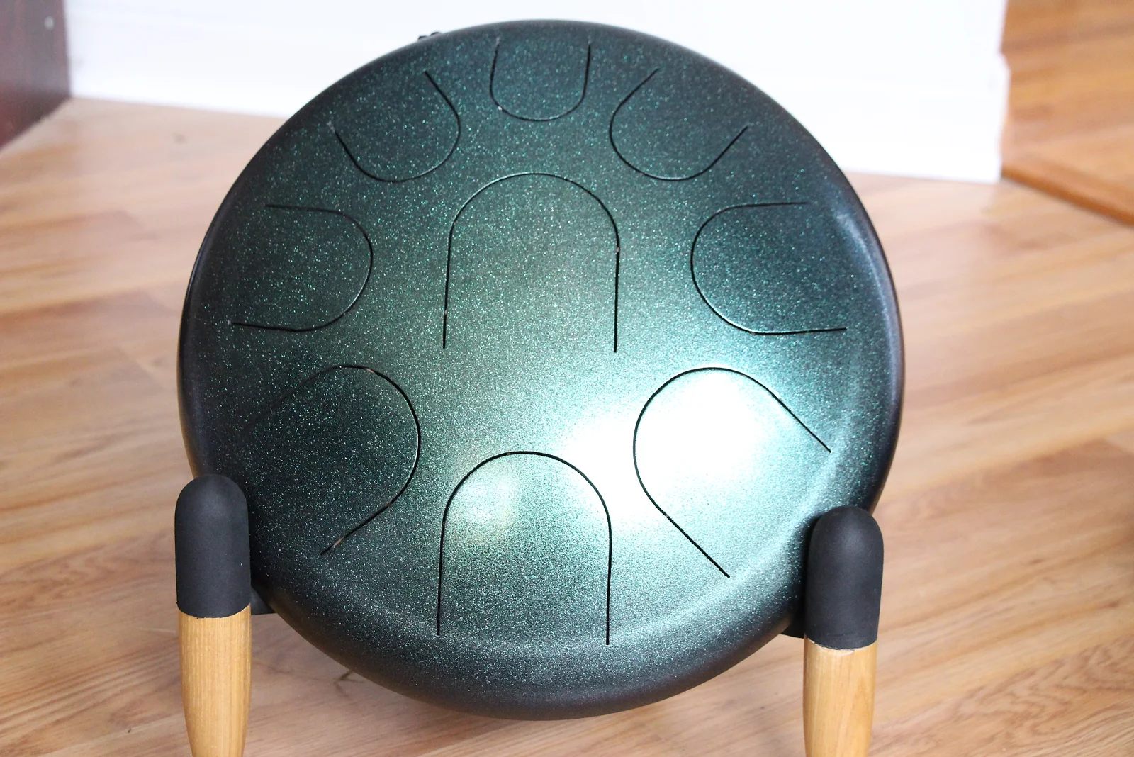 14" 18 Tone Ajna Tongue Drum Blue/Burg Dorian/Lyd