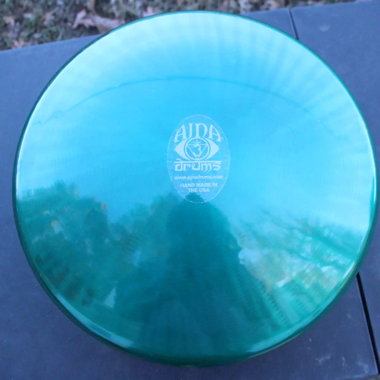 Thumbnail: Ajna 16" 12 Tone Steel Tongue Drum Candy Lemon Lime E Hijaz
