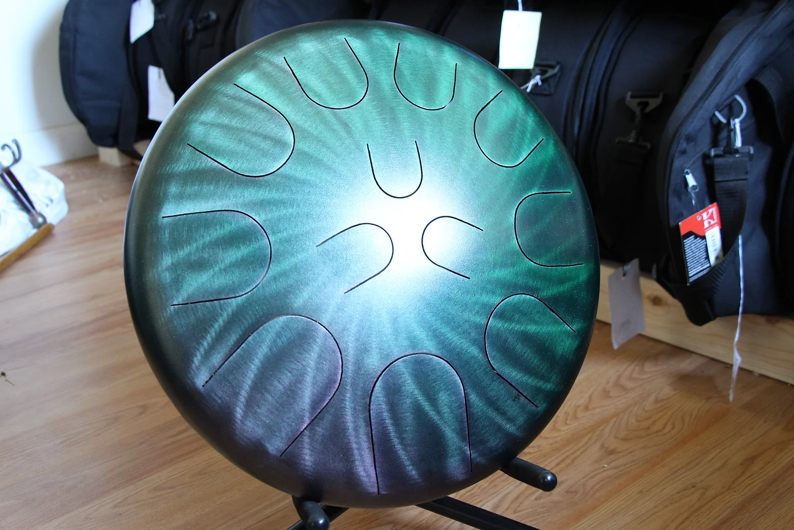 16" 23 Tone Ajna Tongue Drum Jade Halo Major/Phryg
