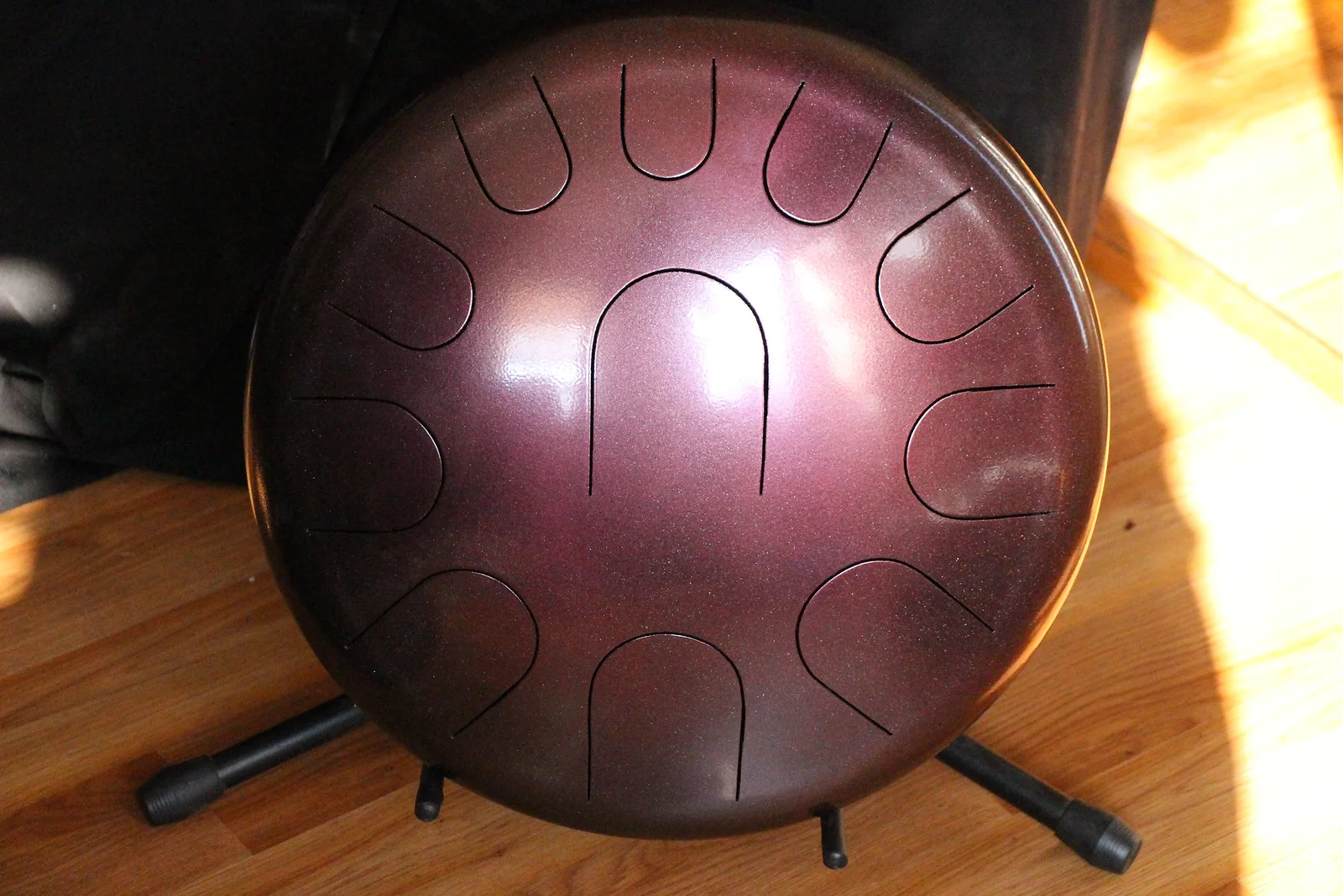 16" 23 Tone Ajna Tongue Drum Chamele C N Min/D Maj